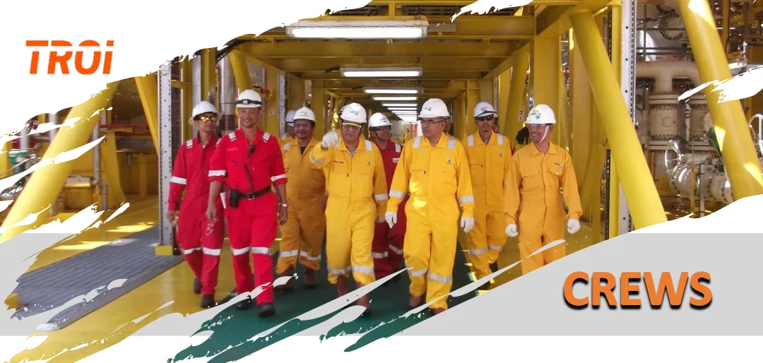 Tim kru offshore TROI
